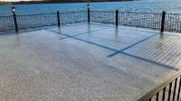 Outdoor Quartz Pool Decks & Patio Concrete Coatings