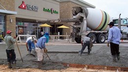 Concrete Parking lot repair