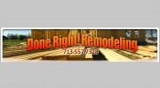 Done Right! Remodeling