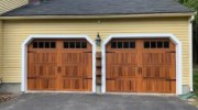 Wood Garage Door Installation in Massachusetts