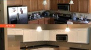 Refinish and Paint Kitchen and Bathroom Cabinets