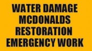 Water Damage Mcdonalds Restoration